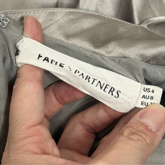 FAME and PARTNERS Rosabel Satin Maxi Dress - Picture 12 of 16